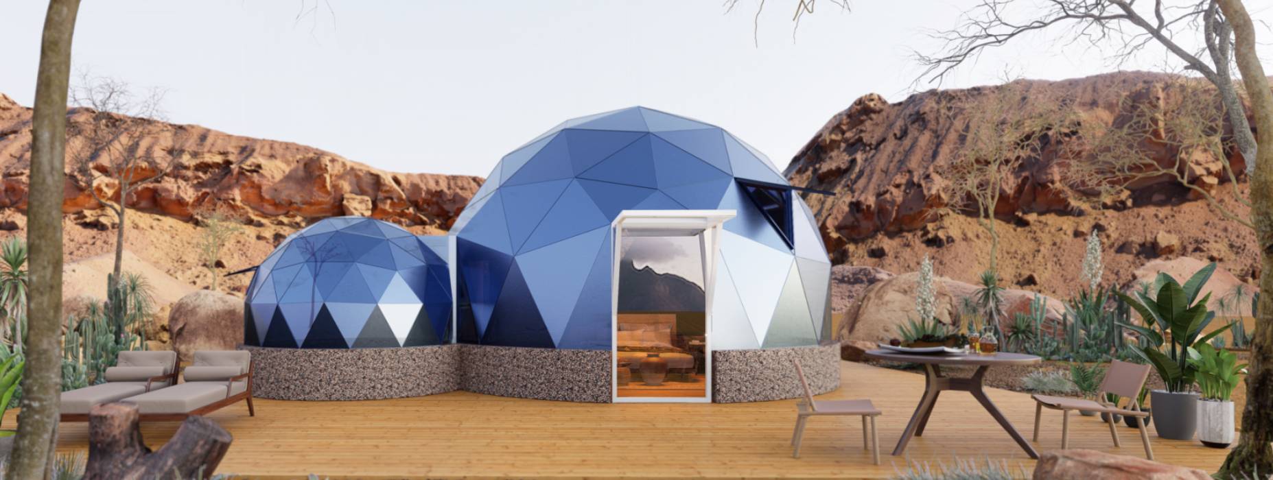 陕县球形智能光伏玻璃星空房